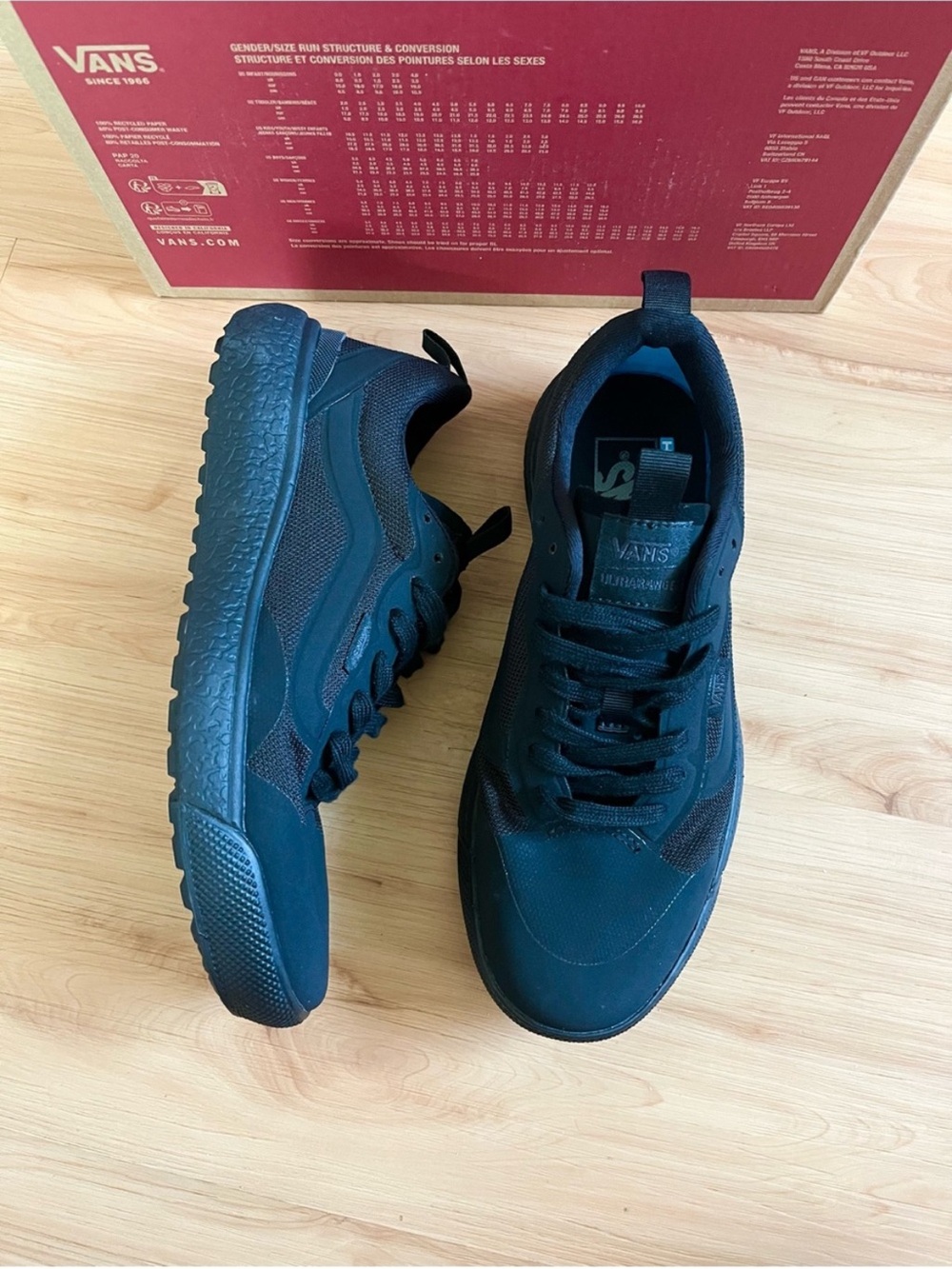Vans Mte Ultrarange Exo Black Shoes Women 8.0 US - Picture 3 of 9